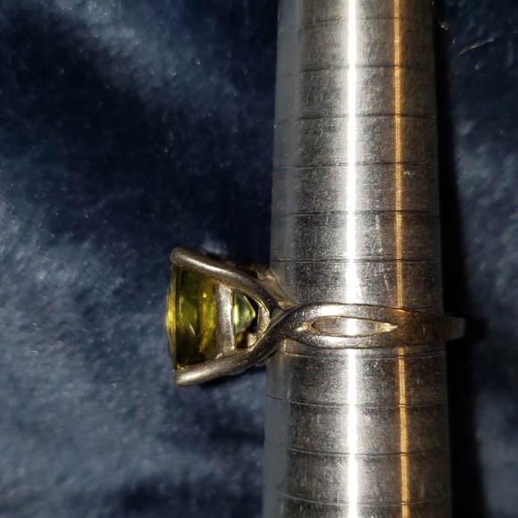 Vintage Lemon Quartz Ring. - Picture 6 of 8